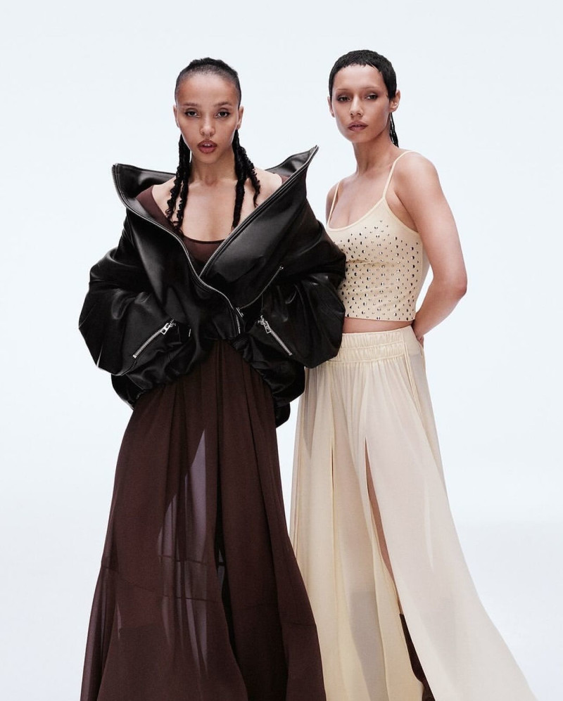 Angelina Kendall featured in  the H&M notes on being advertisement for Spring/Summer 2025