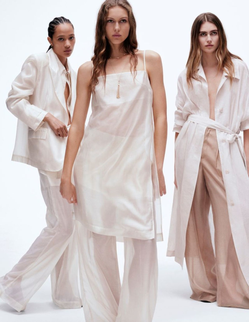 Angelina Kendall featured in  the H&M notes on being advertisement for Spring/Summer 2025