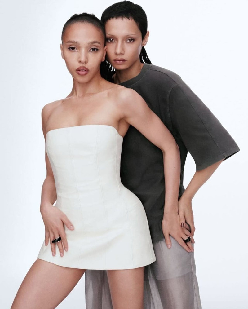 Angelina Kendall featured in  the H&M notes on being advertisement for Spring/Summer 2025