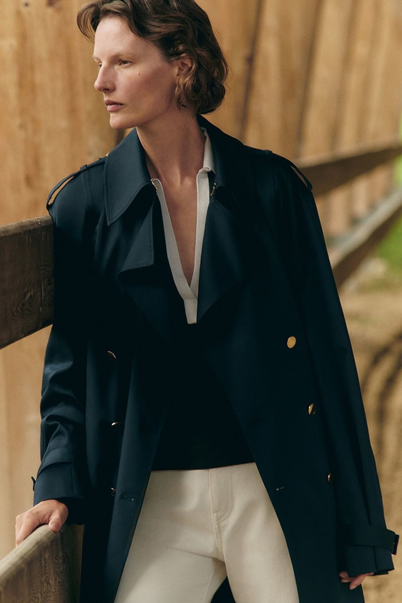 Sara Blomqvist featured in  the Giada ss25 leisure advertisement for Spring/Summer 2025