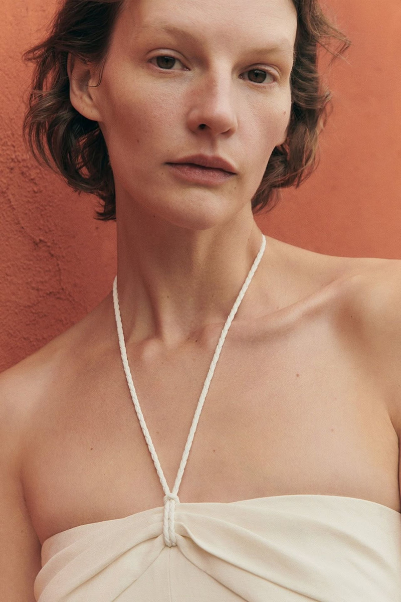 Sara Blomqvist featured in  the Giada ss25 leisure advertisement for Spring/Summer 2025