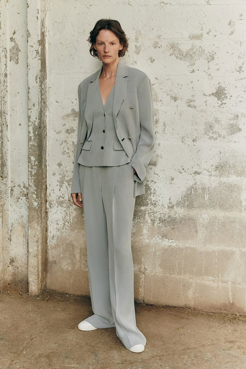 Sara Blomqvist featured in  the Giada ss25 leisure advertisement for Spring/Summer 2025