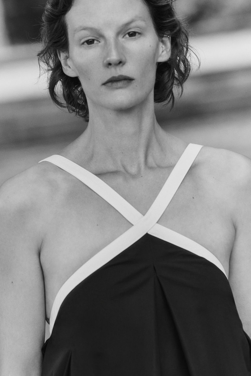 Sara Blomqvist featured in  the Giada ss25 leisure advertisement for Spring/Summer 2025