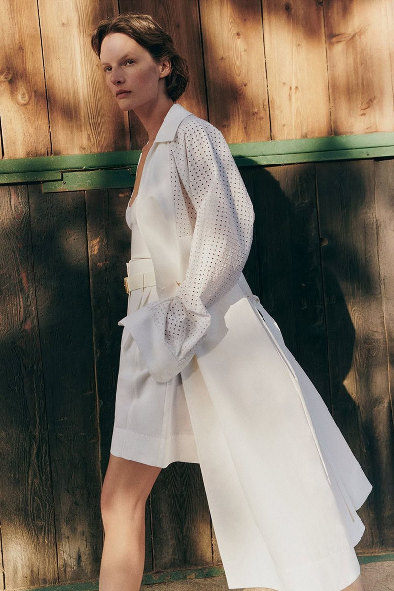 Sara Blomqvist featured in  the Giada ss25 leisure advertisement for Spring/Summer 2025