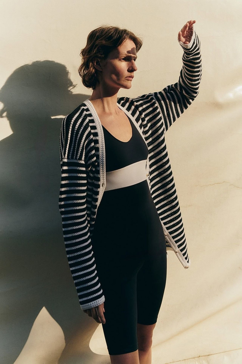 Sara Blomqvist featured in  the Giada ss25 leisure advertisement for Spring/Summer 2025