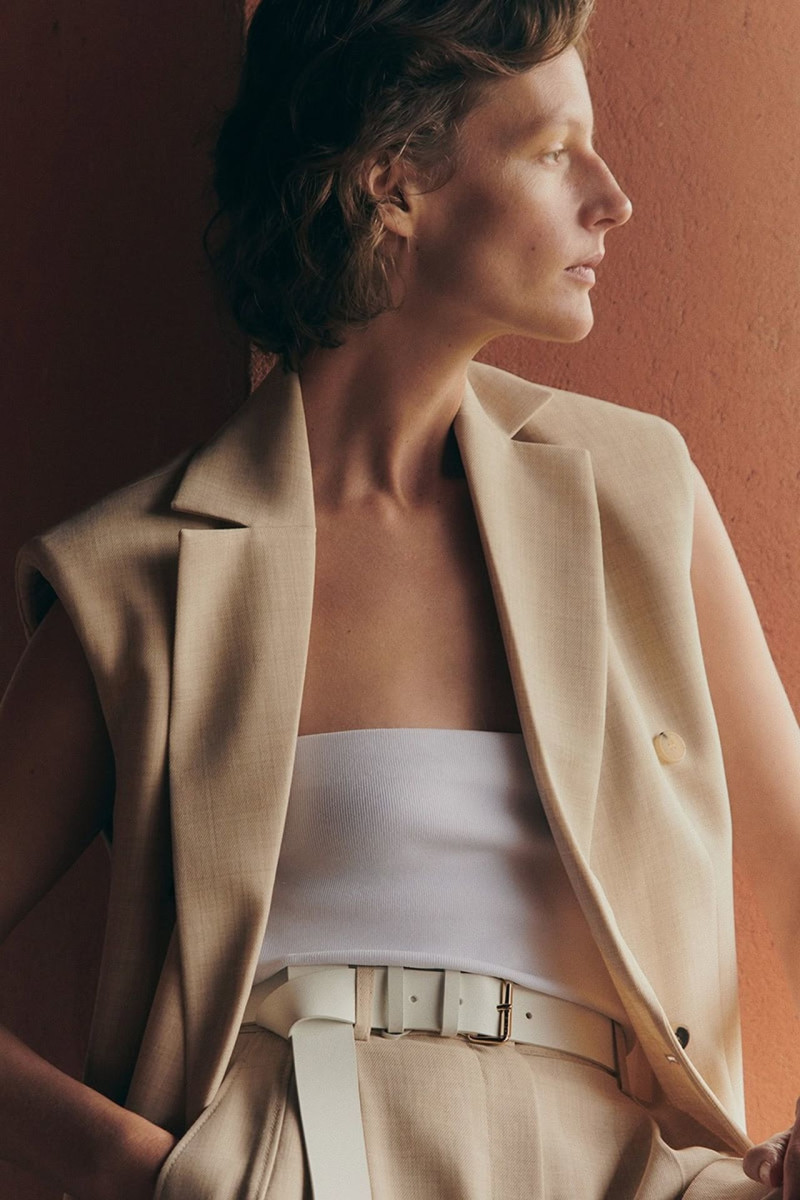Sara Blomqvist featured in  the Giada ss25 leisure advertisement for Spring/Summer 2025