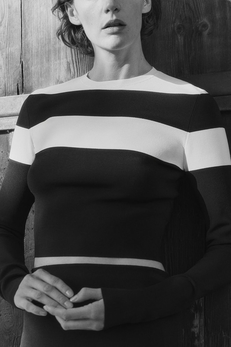 Sara Blomqvist featured in  the Giada ss25 leisure advertisement for Spring/Summer 2025