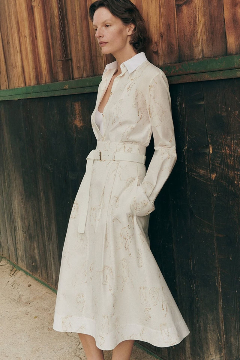 Sara Blomqvist featured in  the Giada ss25 leisure advertisement for Spring/Summer 2025
