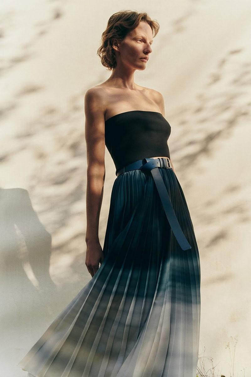 Sara Blomqvist featured in  the Giada ss25 leisure advertisement for Spring/Summer 2025