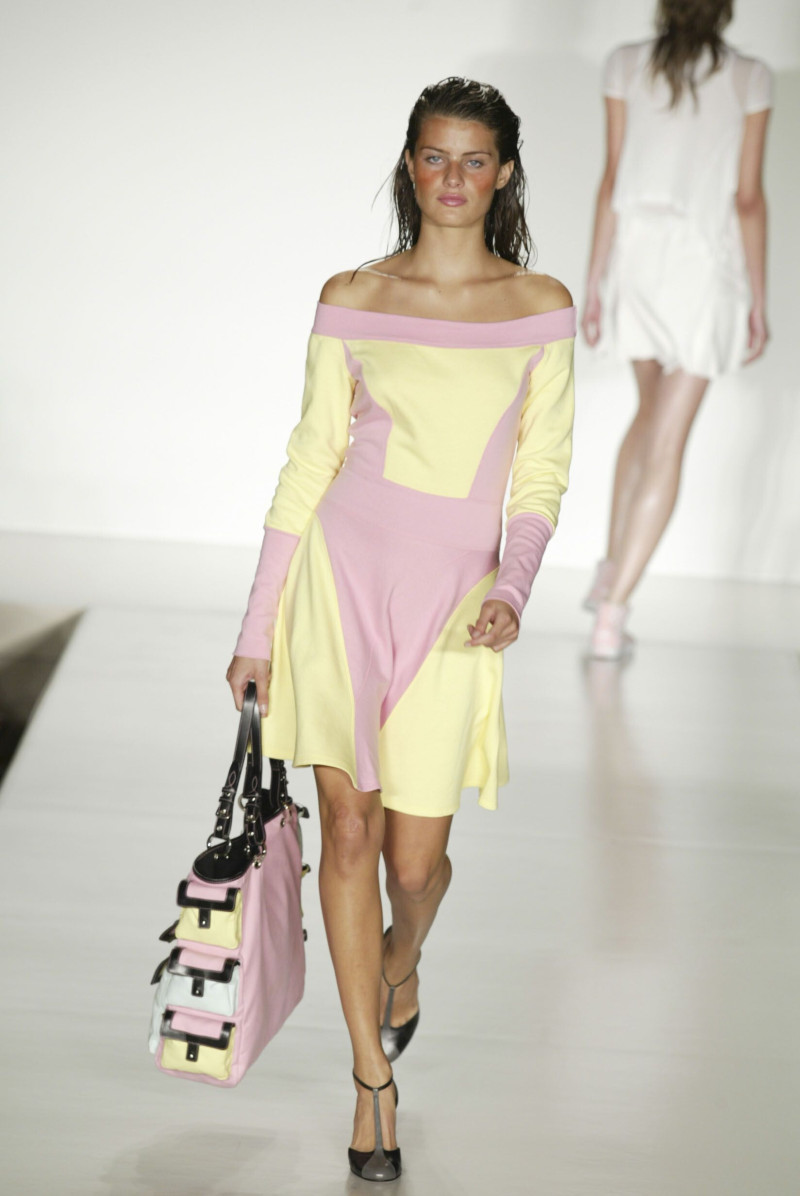 Isabeli Fontana featured in  the Luella fashion show for Spring/Summer 2003