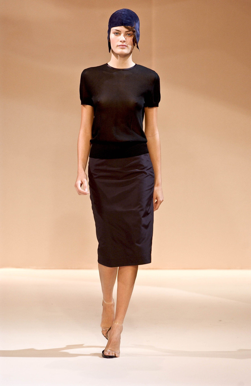 Isabeli Fontana featured in  the Pascal Humbert fashion show for Spring/Summer 2002