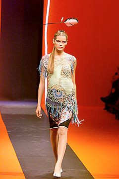 Christian Lacroix fashion show for Spring/Summer 2000