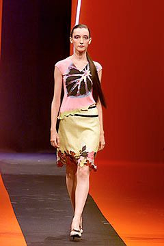 Christian Lacroix fashion show for Spring/Summer 2000