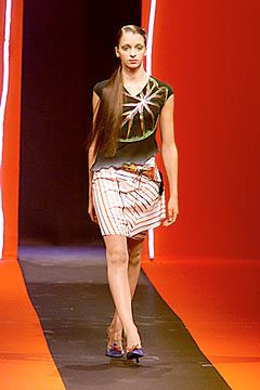 Christian Lacroix fashion show for Spring/Summer 2000