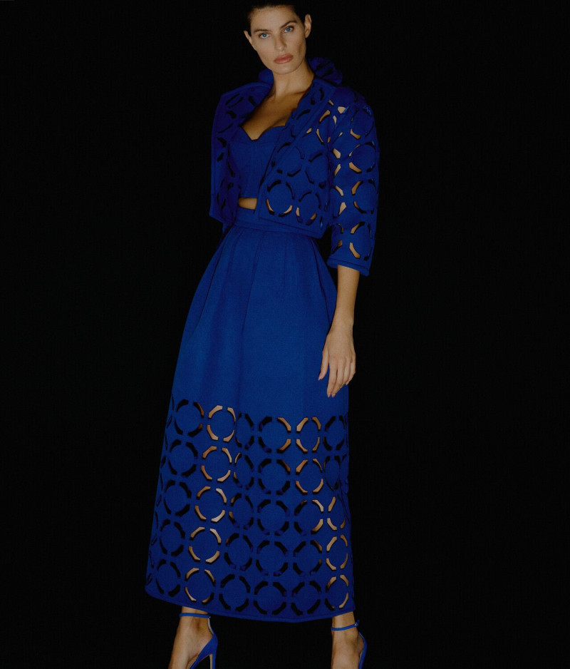 Isabeli Fontana featured in  the Tufi Duek advertisement for Autumn/Winter 2023