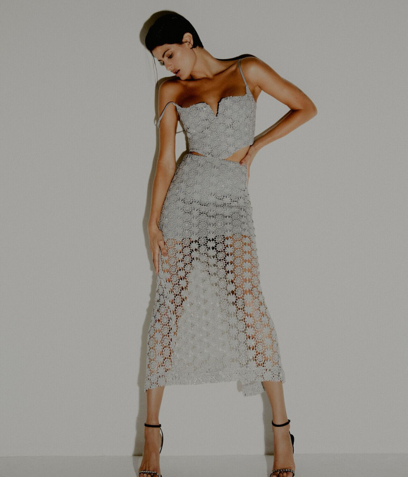 Isabeli Fontana featured in  the Tufi Duek advertisement for Autumn/Winter 2023