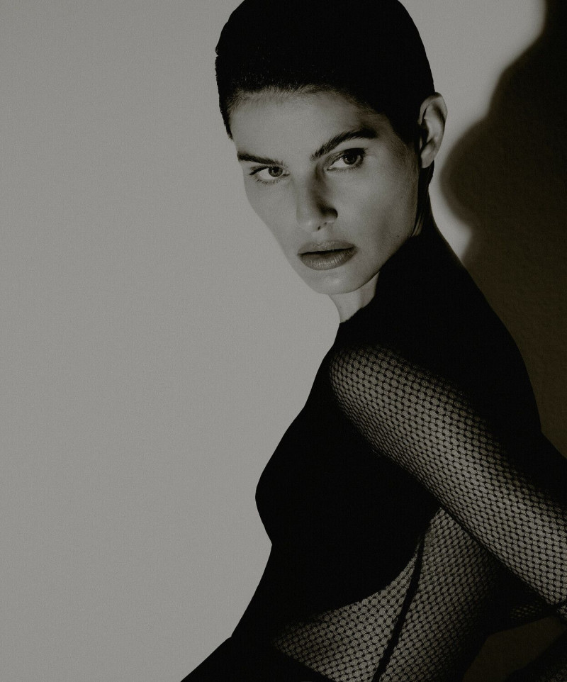 Isabeli Fontana featured in  the Tufi Duek advertisement for Autumn/Winter 2023
