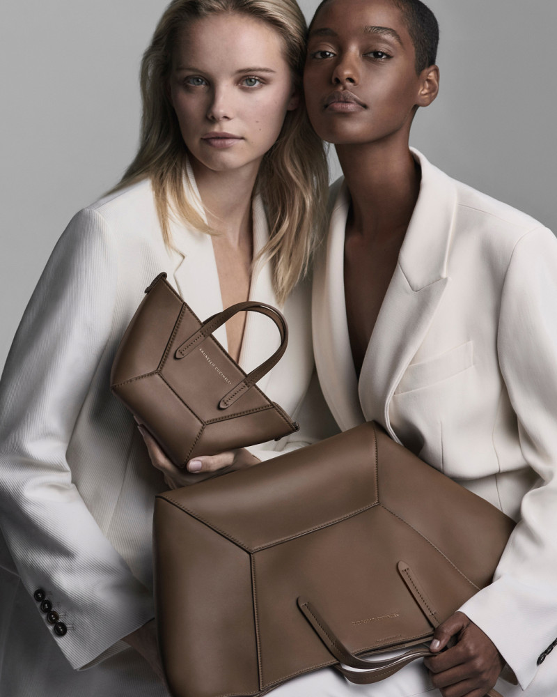 Tara Halliwell featured in  the Brunello Cucinelli advertisement for Spring/Summer 2025