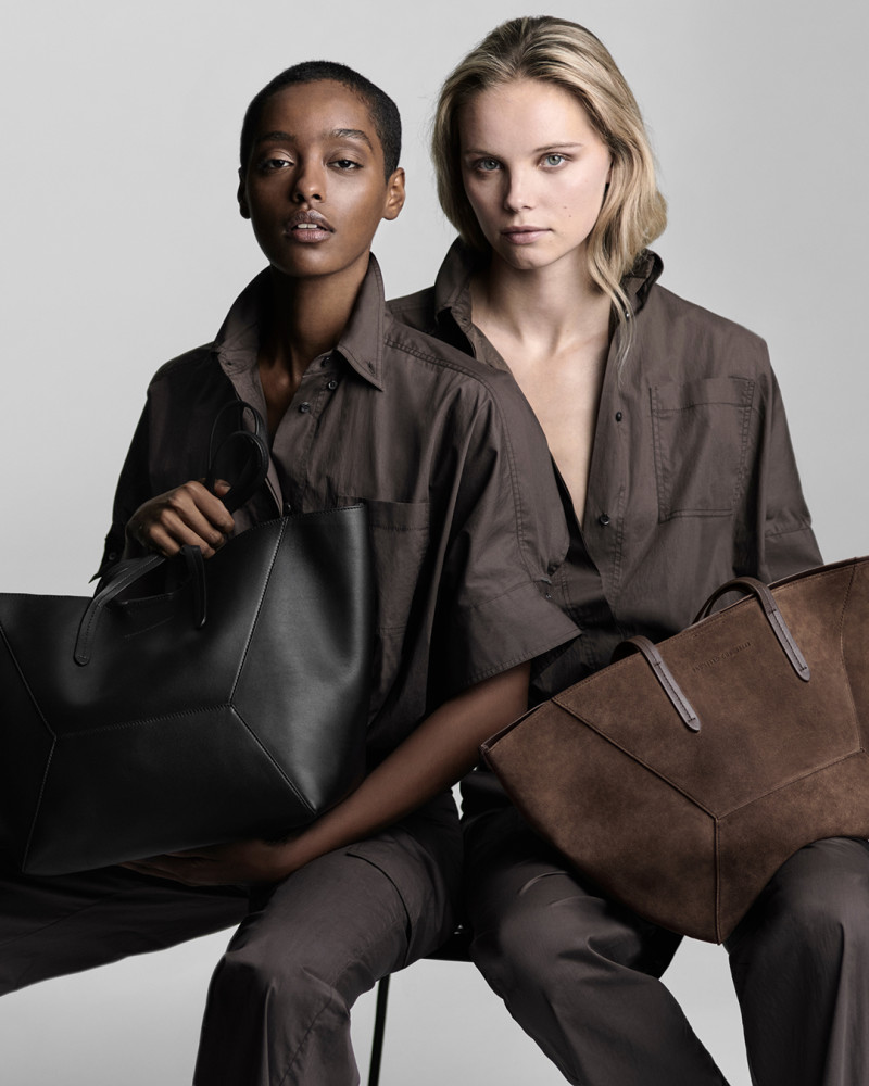 Tara Halliwell featured in  the Brunello Cucinelli advertisement for Spring/Summer 2025