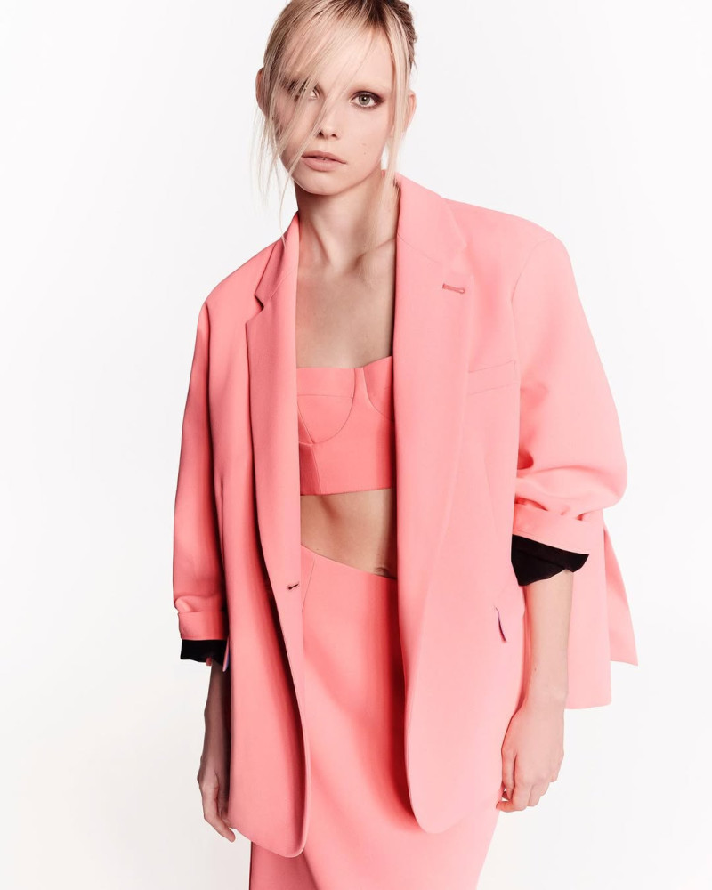 Tara Halliwell featured in  the Max&Co Ilaboration advertisement for Autumn/Winter 2023