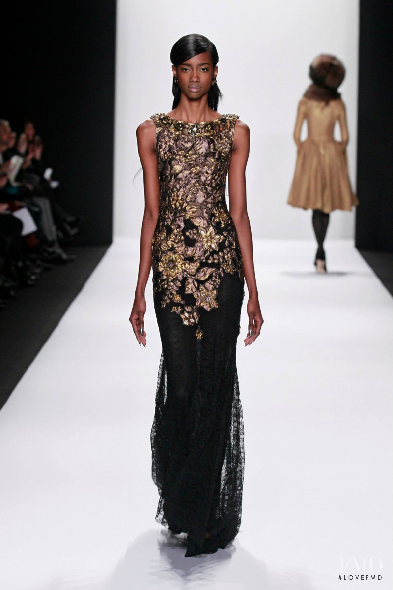 Badgley Mischka fashion show for Autumn/Winter 2014