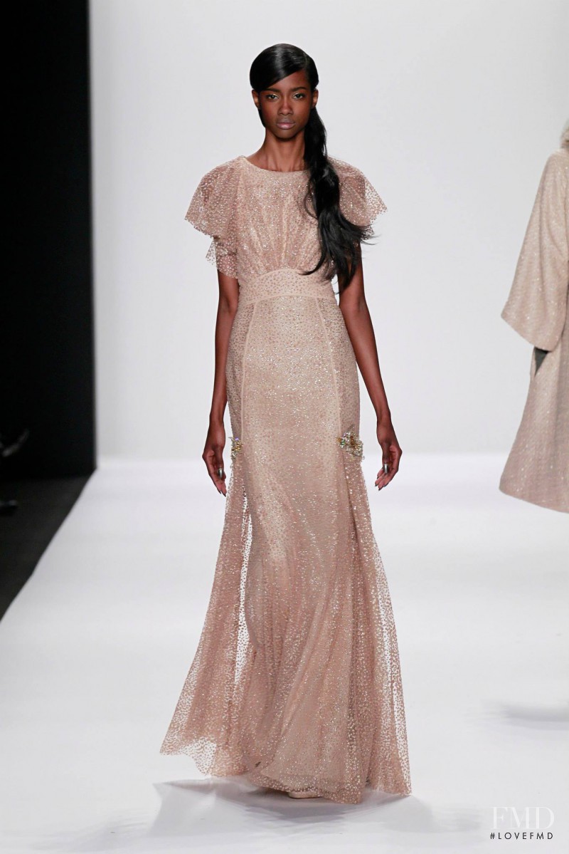 Badgley Mischka fashion show for Autumn/Winter 2014