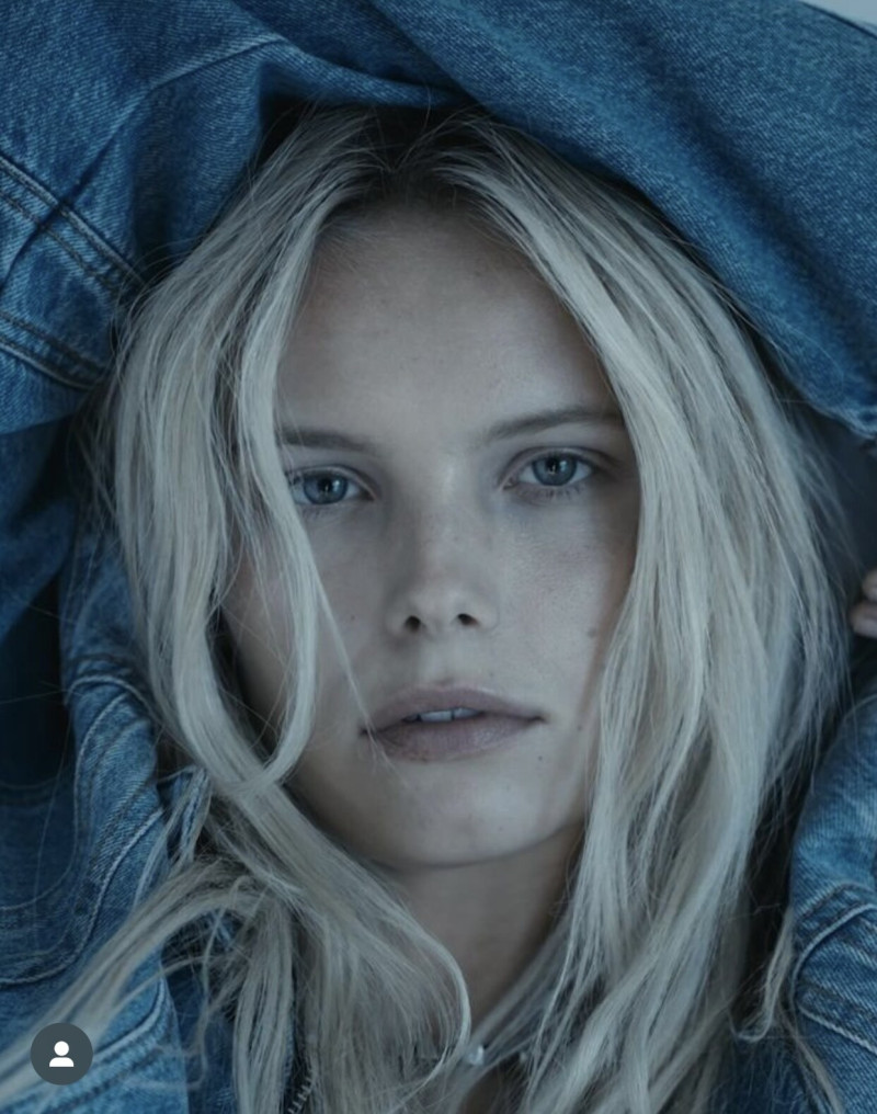 Tara Halliwell featured in  the Zadig & Voltaire advertisement for Spring/Summer 2024