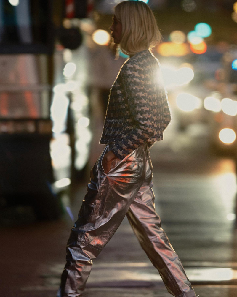 Tara Halliwell featured in  the IRO Paris advertisement for Autumn/Winter 2023