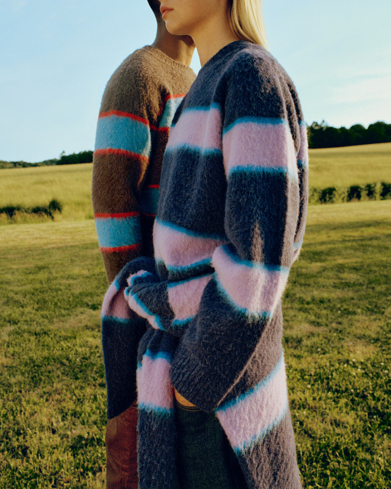 Tara Halliwell featured in  the Madhappy advertisement for Pre-Fall 2023