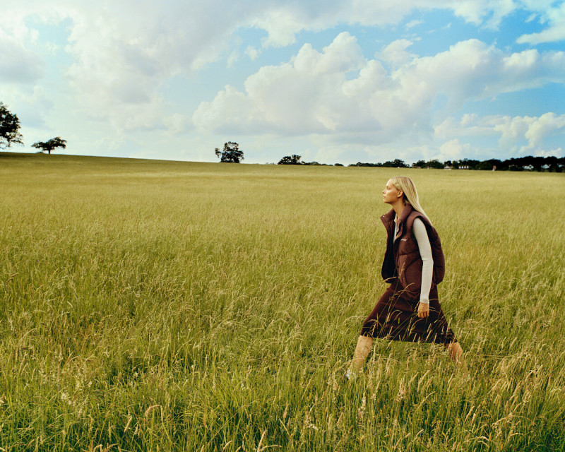 Tara Halliwell featured in  the Madhappy advertisement for Pre-Fall 2023
