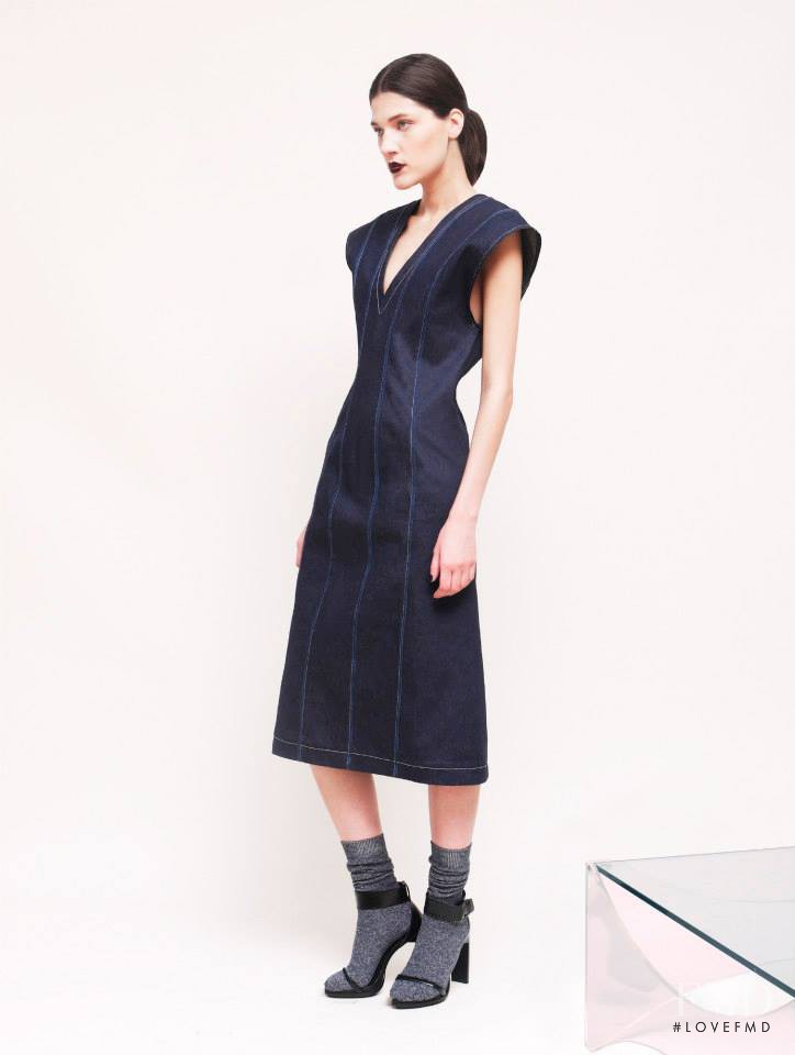 Liene Podina featured in  the Bellavance lookbook for Autumn/Winter 2014