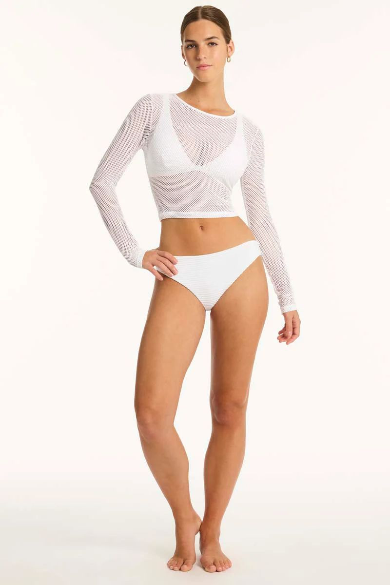 Emily Feld featured in  the Sea Level catalogue for Summer 2024