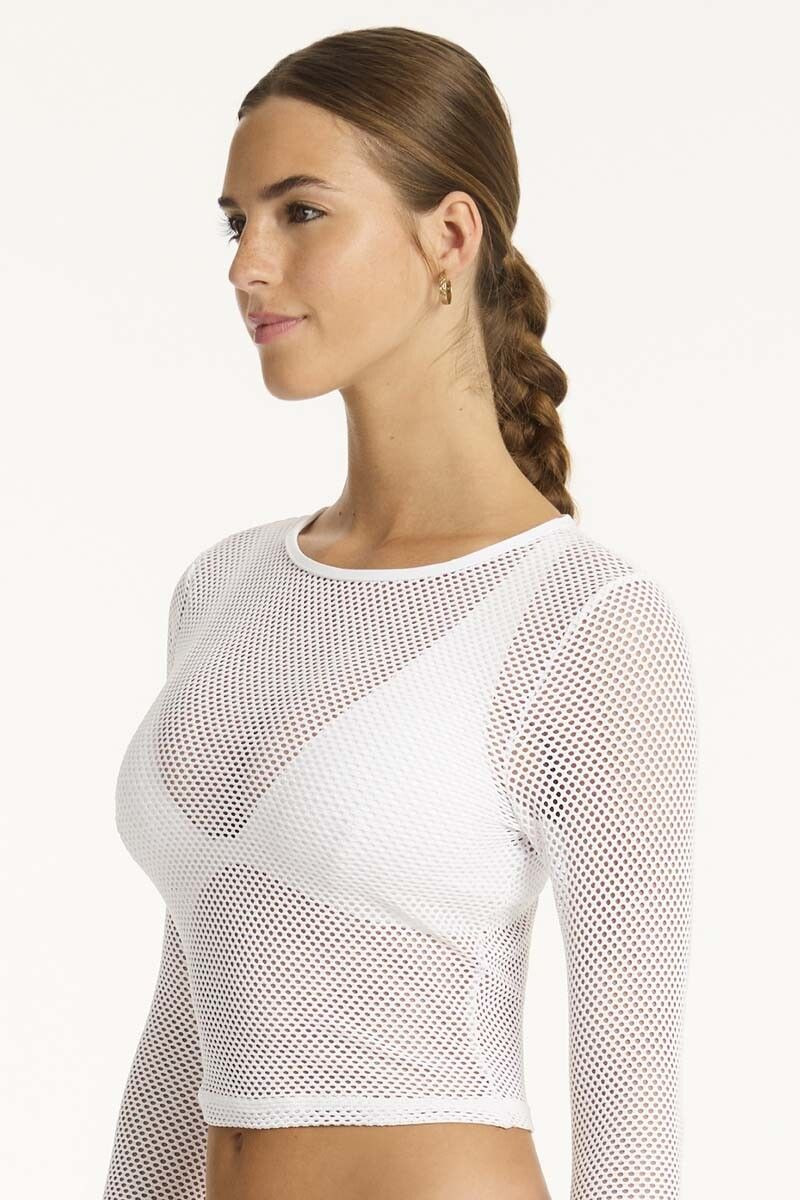 Emily Feld featured in  the Sea Level catalogue for Summer 2024