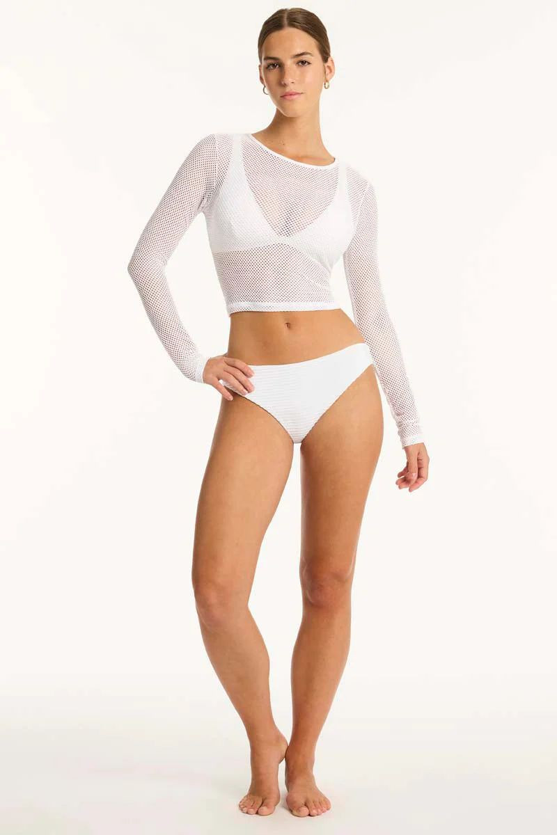 Emily Feld featured in  the Sea Level catalogue for Summer 2024