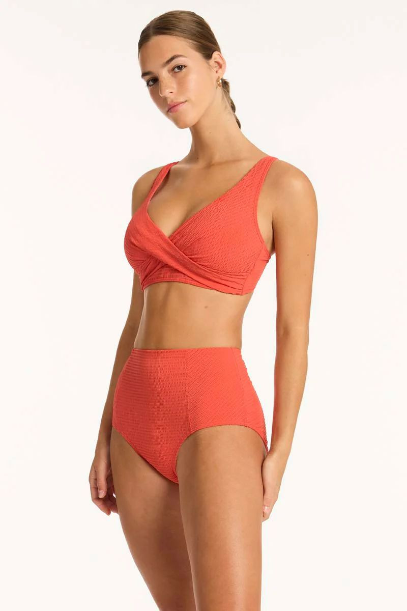 Emily Feld featured in  the Sea Level catalogue for Summer 2024