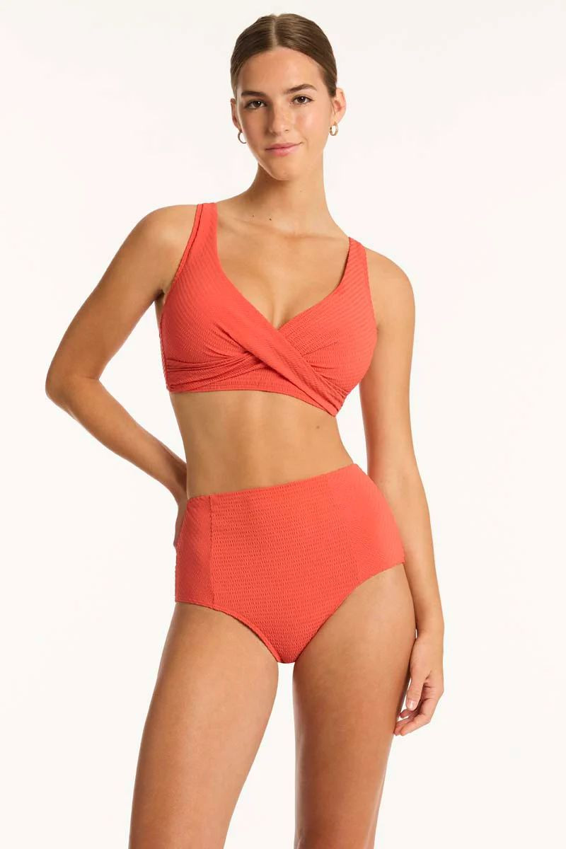 Emily Feld featured in  the Sea Level catalogue for Summer 2024