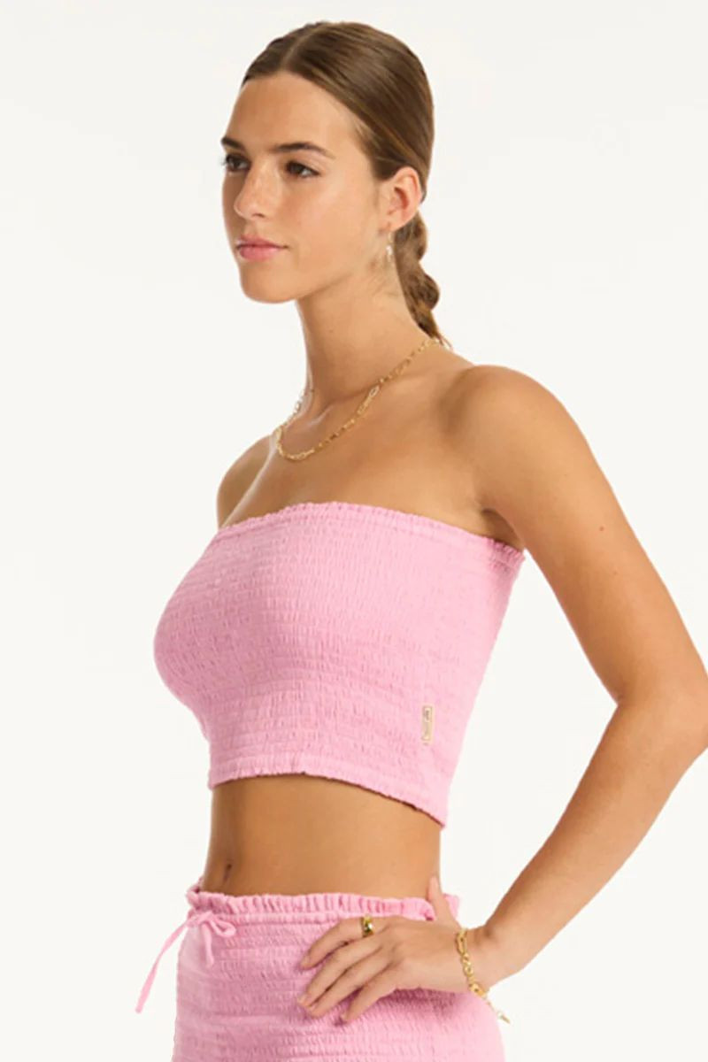 Emily Feld featured in  the Sea Level catalogue for Summer 2024