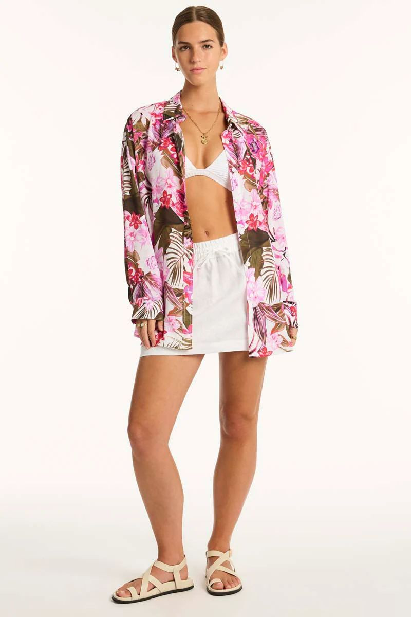 Emily Feld featured in  the Sea Level catalogue for Summer 2024