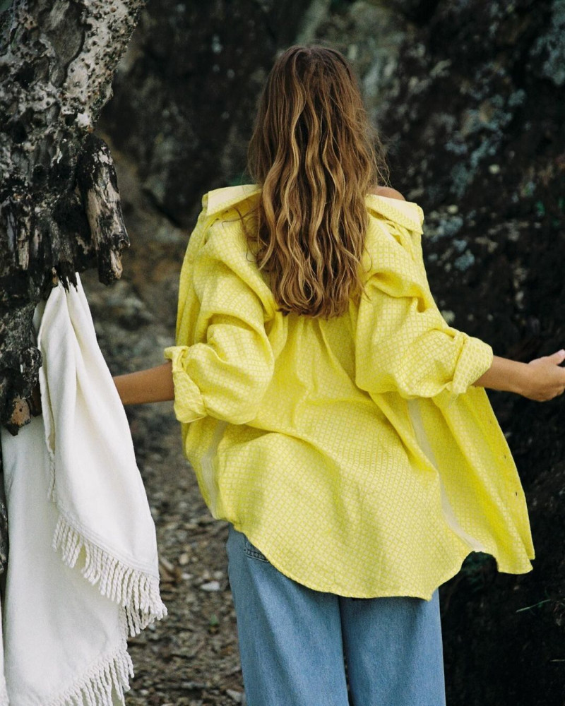 Emily Feld featured in  the Mane Intimates lookbook for Summer 2024