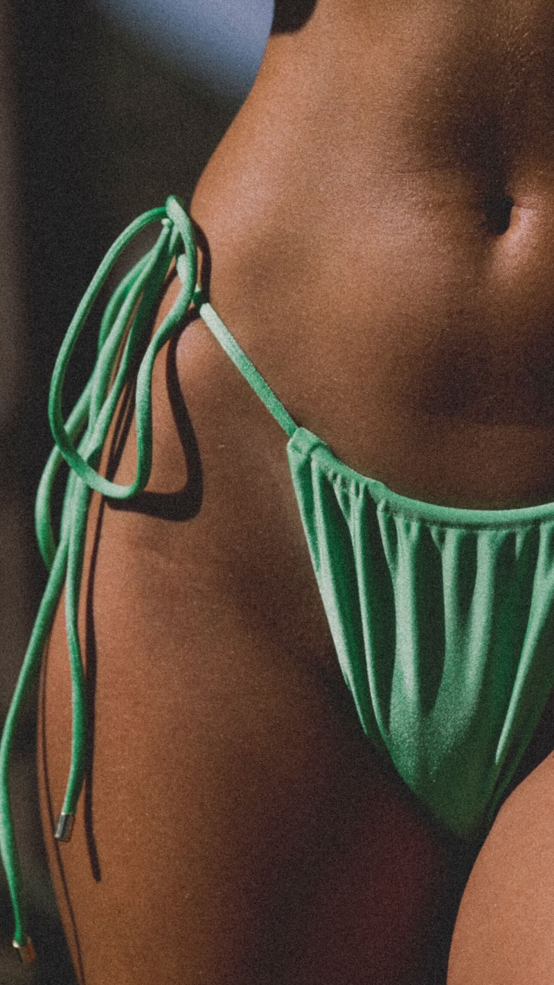 Emily Feld featured in  the Everie Swim lookbook for Spring/Summer 2025