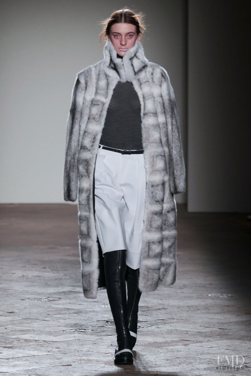 Viktor Van Pelt featured in  the Gabriele Colangelo fashion show for Autumn/Winter 2014