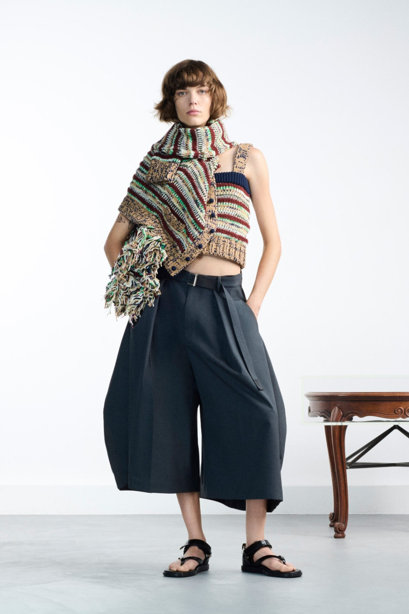 Sacai lookbook for Resort 2026