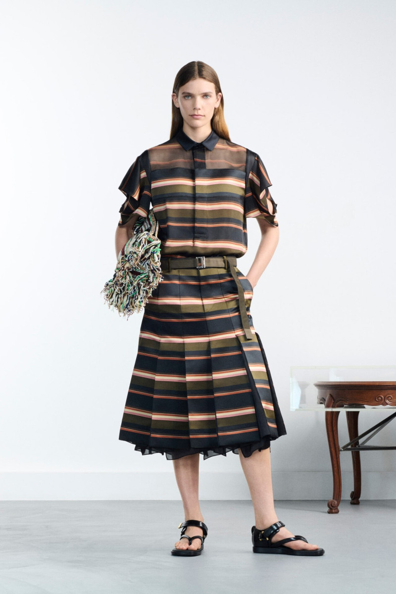 Sacai lookbook for Resort 2026