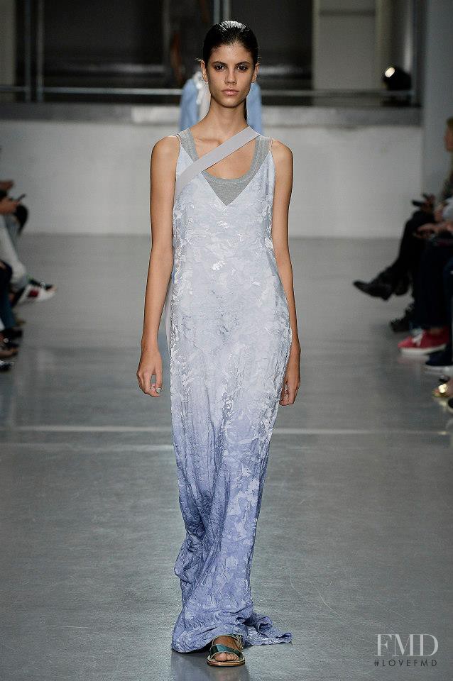 Antonina Petkovic featured in  the Richard Nicoll fashion show for Spring/Summer 2015