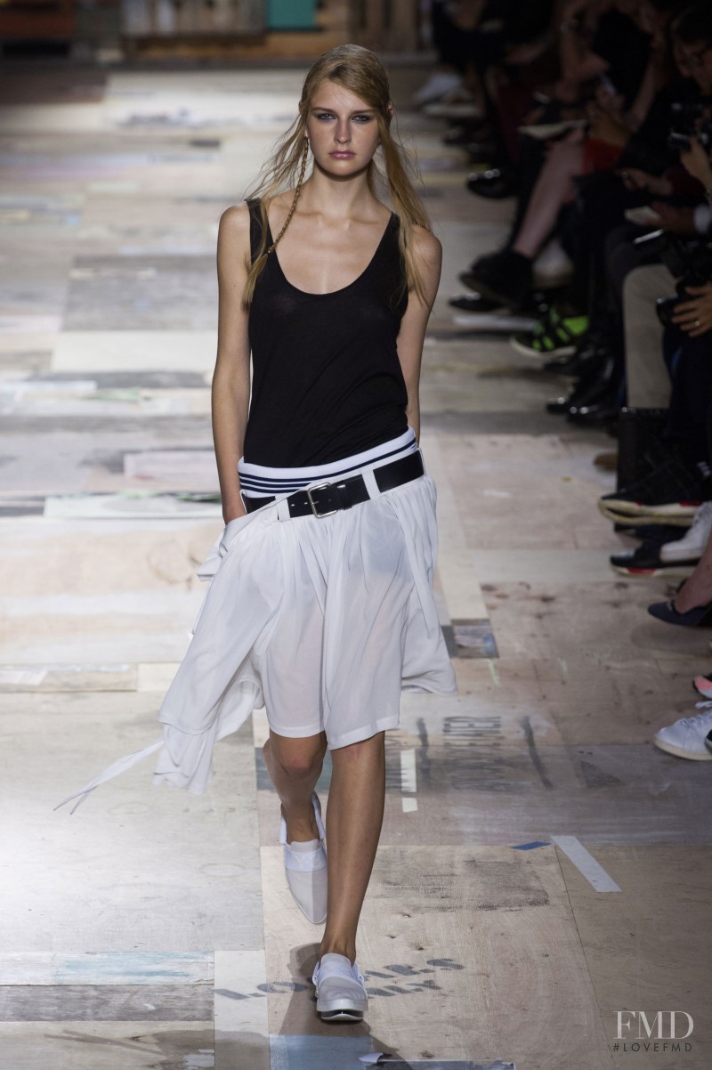 Ieva Palionyte featured in  the Y-3 fashion show for Spring/Summer 2015