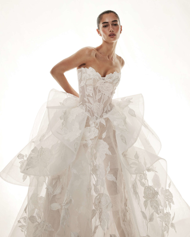 Monique Lhuillier Bridal lookbook for Spring 2026