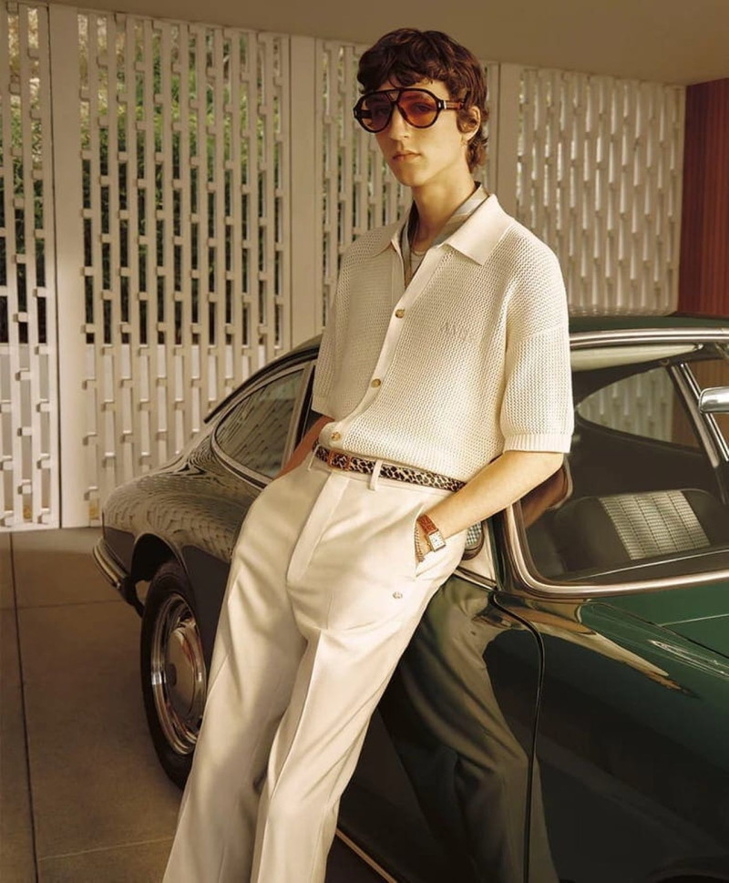 Amiri advertisement for Pre-Fall 2025