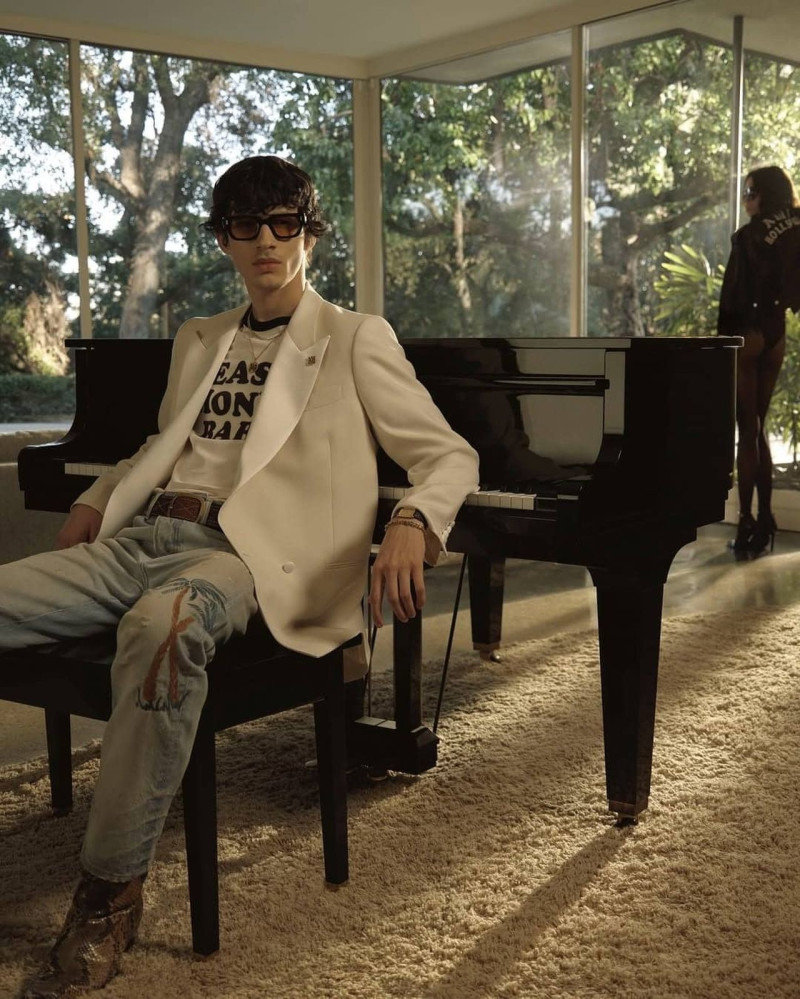 Amiri advertisement for Pre-Fall 2025