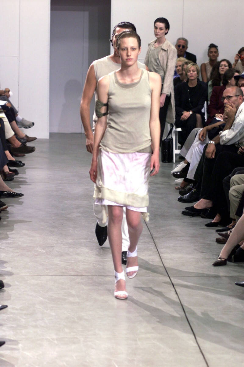 Helmut Lang fashion show for Spring/Summer 1999