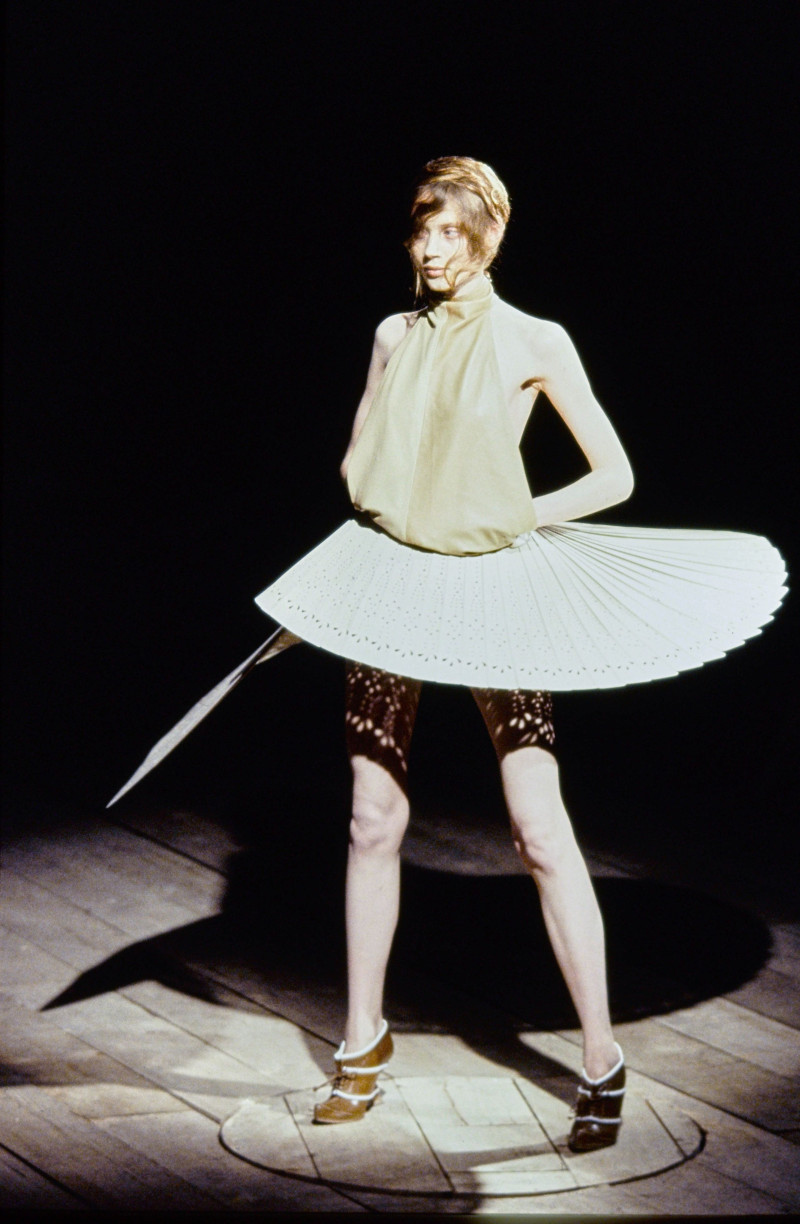 Alexander McQueen fashion show for Spring/Summer 1999